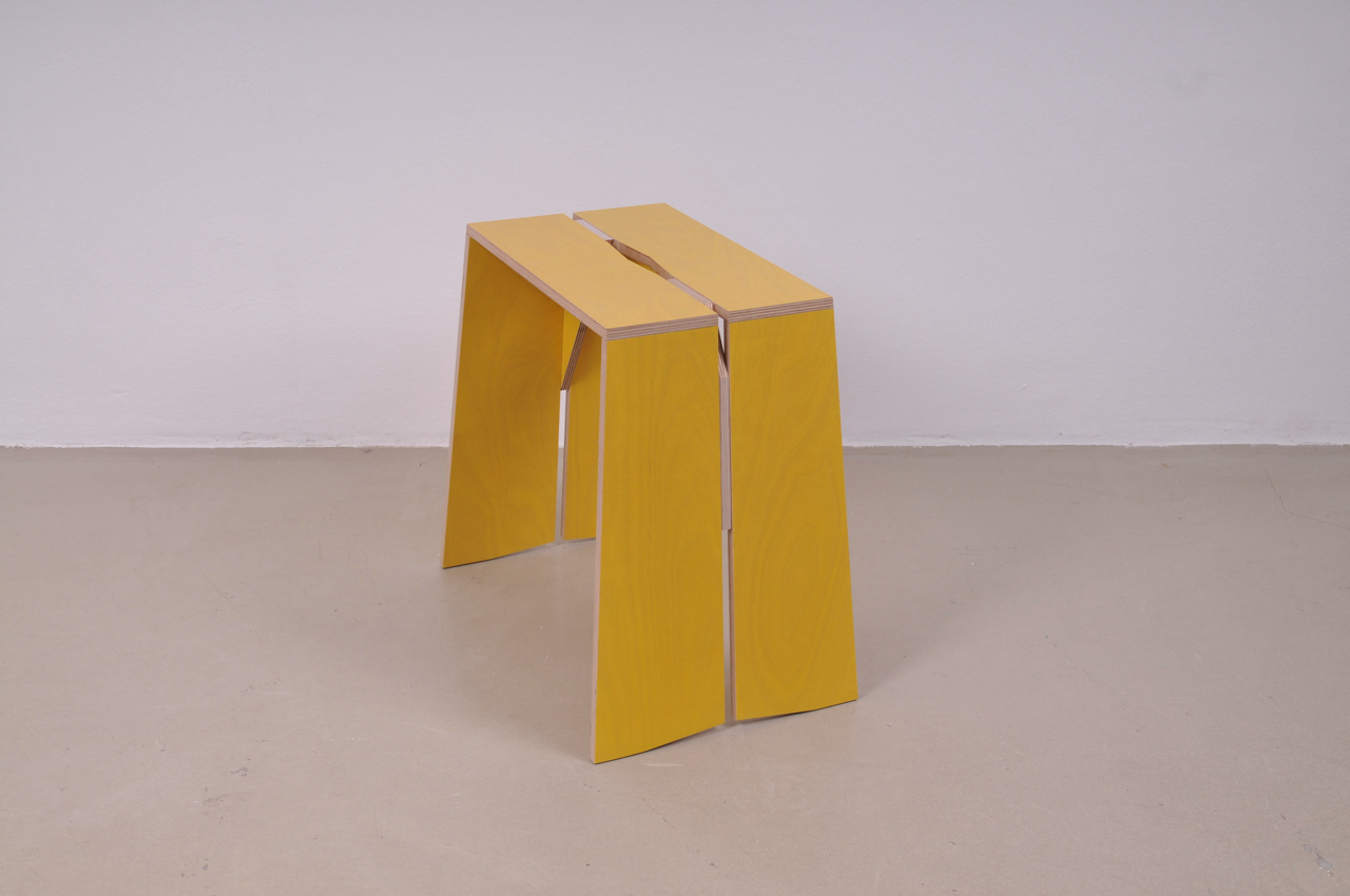 Hocker Hepp - Gelb