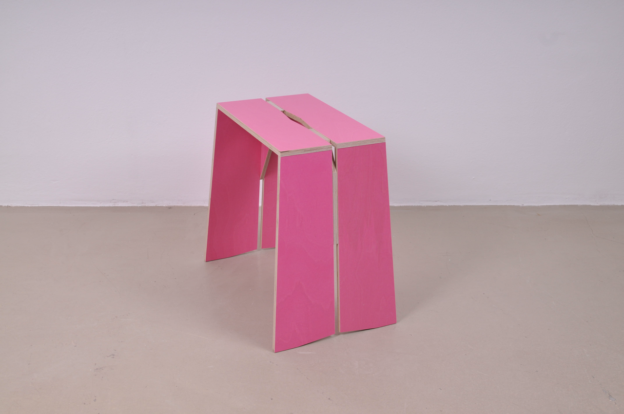 Hocker Hepp - Rosa