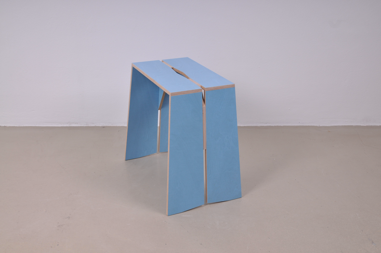 Hocker Hepp - Blau